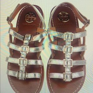 Tory Burch leather gladiator sandals